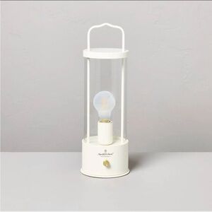 White Lantern Table Lamp